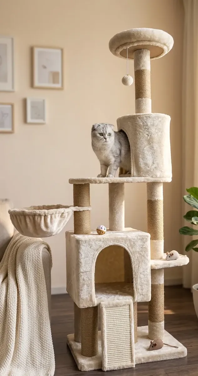 Torre Deluxe para gatos