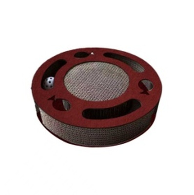 Cama de Fieltro Compacta para Mascotas · Gris